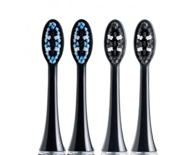 Set 4 rezerve periuta de dinti VITAMMY Pearl+ Noire