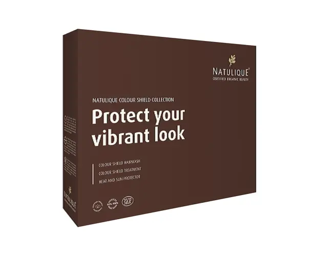 Set Sampon, Masca si Spray protectie termica si solara, Colour Shield, Natulique