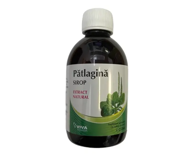 Sirop Patlagina, 250 ml, Viva
