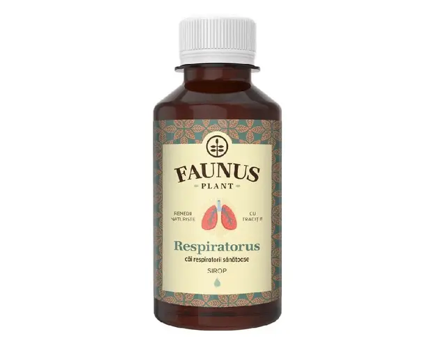 Sirop Respiratorus, 200 ml, Faunus Plant