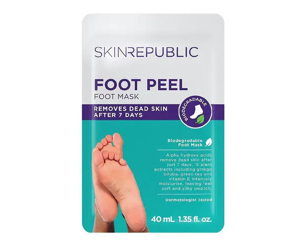 Masca exfolianta pentru picioare, Skin Republic
