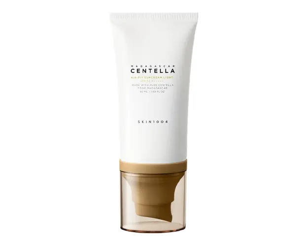 Crema de fata cu protectie solara SPF30+, PA++++ Air-Fit Sunscren Plus Madagascar Centella, 50 ml, Skin1004