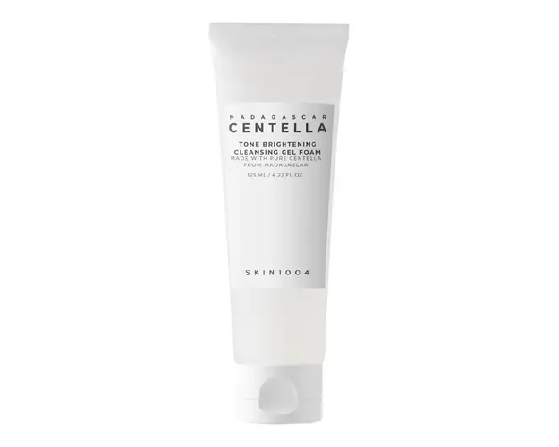 Gel spuma de curatare Tone Brightening Madagascar Centella, 125 ml, Skin1004