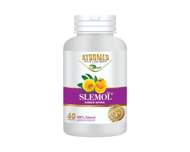 Slemol, 60 tablete, Ayurmed
