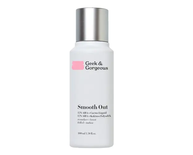 Lotiune exfolianta Smooth Out, 100 ml, Geek & Gorgeous
