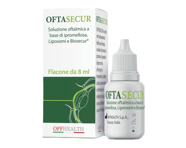 Solutie oftalmica lubrifianta Oftasecur, 8 ml, Inocare Pharm
