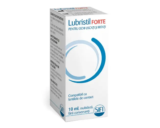 Solutie oftalmica Lubristil Forte, 10 ml, Sifi