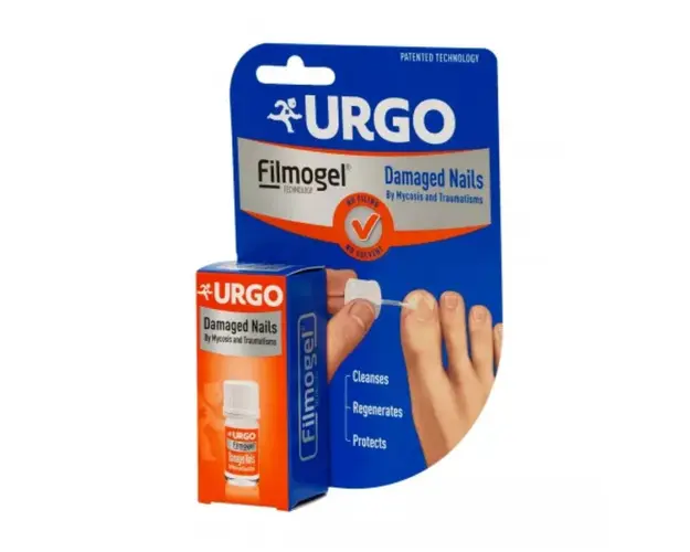 Solutie pentru unghii deteriorate Filmogel, 3.3 ml, Urgo