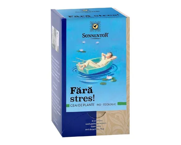 Ceai Bio Fara Stres, 18 plicuri, Sonnentor