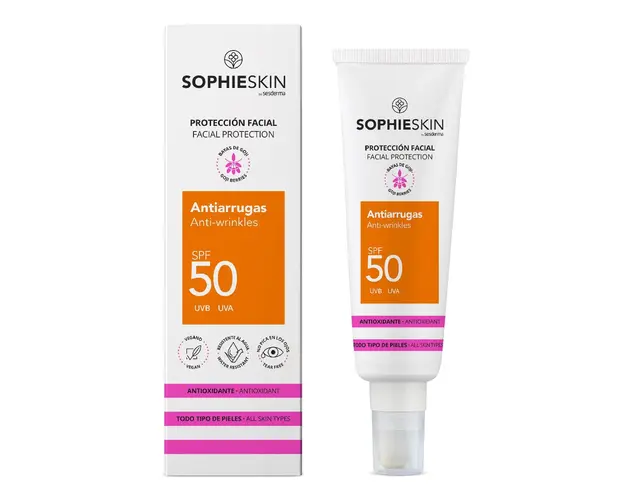 Crema Fotoprotectie Antirid, Spf50, 50ml, Sophieskin