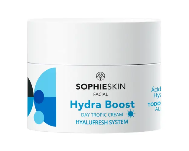 Crema de zi cu acid hialuronic Hydra Boost, 50ml, Sophieskin