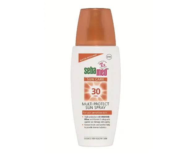 Spray dermatologic cu protectie solara SPF30 Sun Care, 150 ml, Sebamed