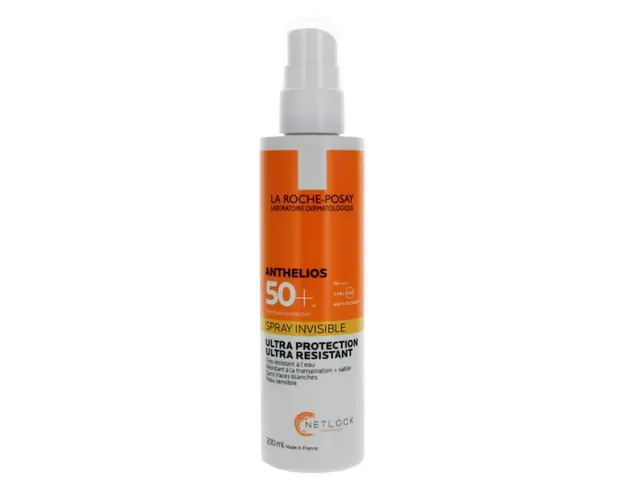 Spray invizibil cu SPF 50+ pentru corp Anthelios, 200 ml, La Roche-Posay