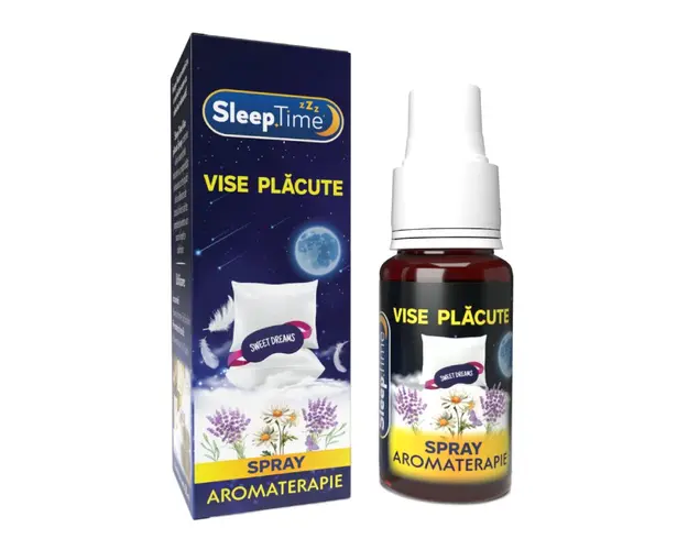 Spray pentru perna SleepTime, 30 ml, Justin Pharma