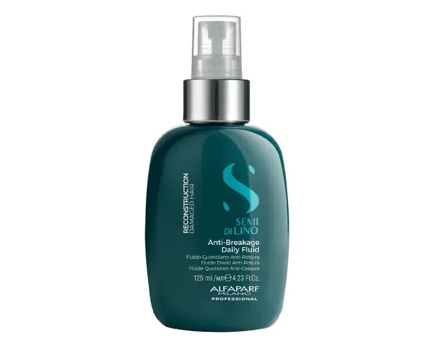 Spray tratament reparator pentru par degradat Semi di Lino Reconstruction, 125 ml, Alfaparf 