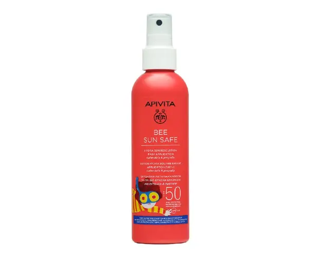 Spray protectie solara copii SPF50 Bee Sun Safe, 200 ml, Apivita