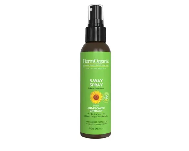 Spray protectie termica cu 8 beneficii, 150 ml, DermOrganic