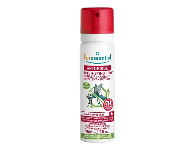 Spray repelent si calmant Anti-sting, 75ml, Puressentiel