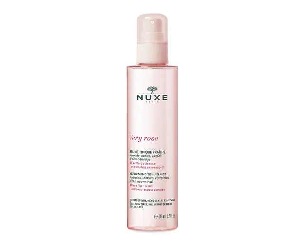 Spray tonic pentru ten Very Rose, 200ml, Nuxe 