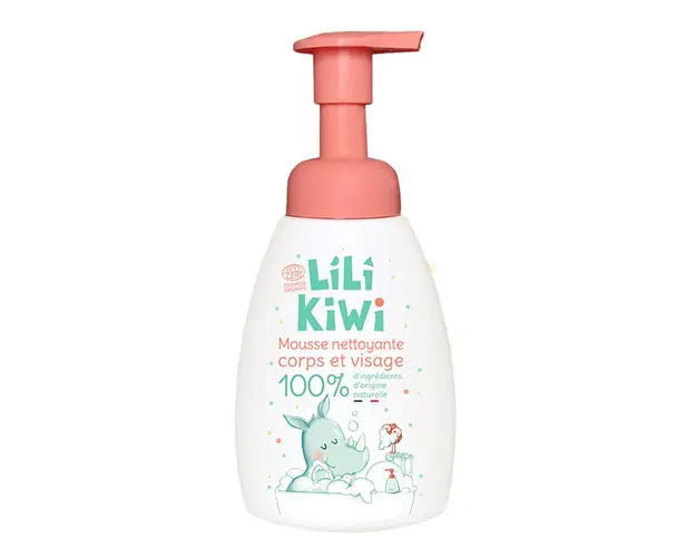 Spuma de curatare pentru fata si corp, pentru copii, 250 ml, Lilikiwi