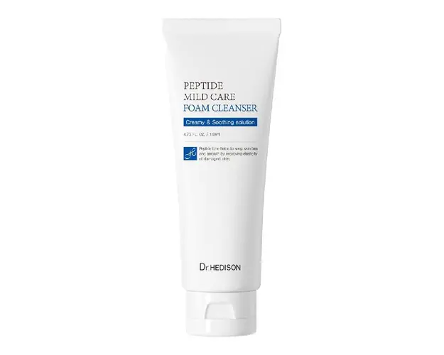 Spuma de curatare Peptide Mild, 140 ml, Dr Hedison
