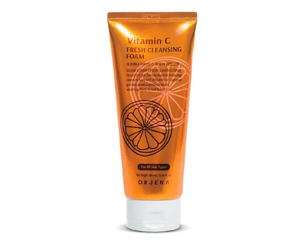 Spuma de curatare Vitamin C Fresh Cleansing, 180ml, Orjena