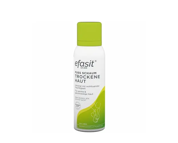 Spuma hidratanta pentru picioare, 10% uree, 125 ml Efasit