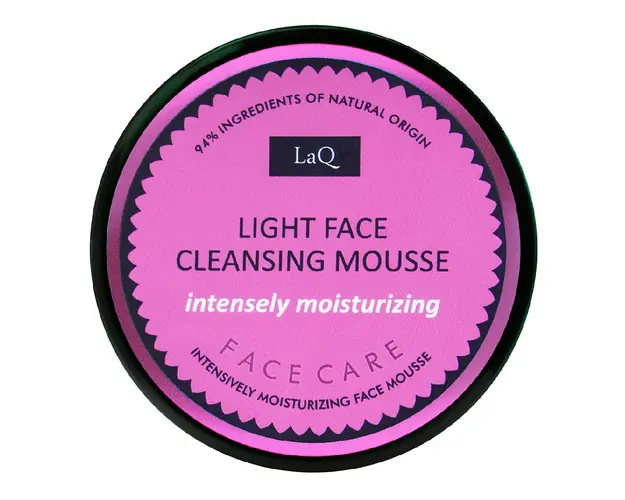 Spuma pentru curatarea tenului magnolie si piper roz, 40g, LaQ