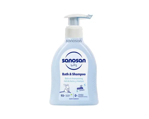 Spumant si sampon Baby, 200 ml, Sanosan