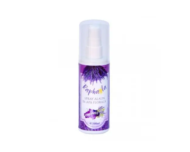 Spray Alaun in apa florala de lavanda, 100ml, Steaua Divina