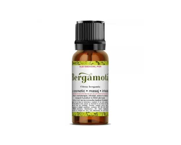 Ulei esential de Bergamota, 10 ml, Steaua Divina