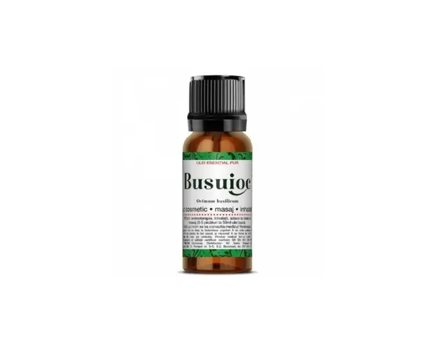 Ulei esential pur de busuioc, 10 ml, Steaua Divina