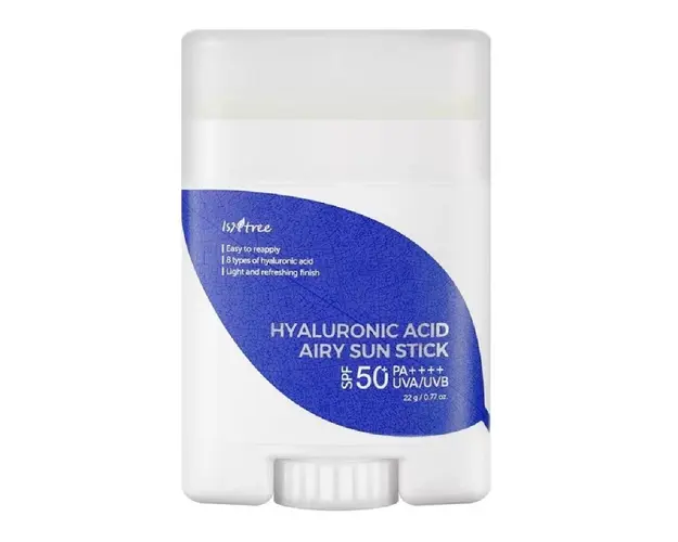 Stick pentru protectie solara cu acid hialuronic SPF50+ PA++++, 22g, Isntree