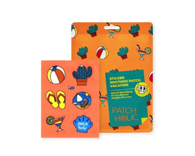 Plasturi pentru ten iritat, motive vacanta, Patch Holic