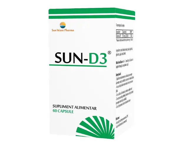 Sun-D3, 60 capsule, Sun Wave Pharma