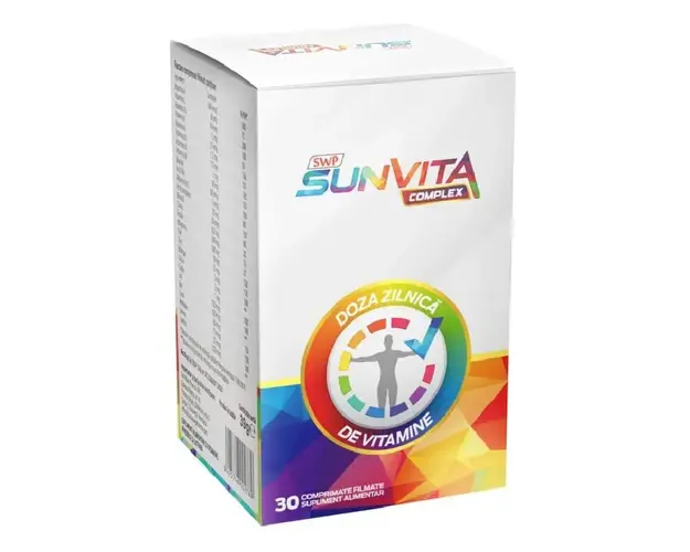 SunVita Complex, 30 comprimate, Sun Wave Pharma