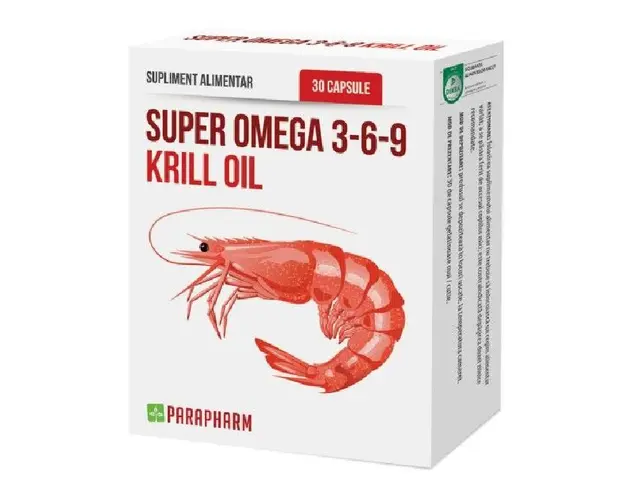 Super Omega 3-6-9, 30 capsule, Parapharm
