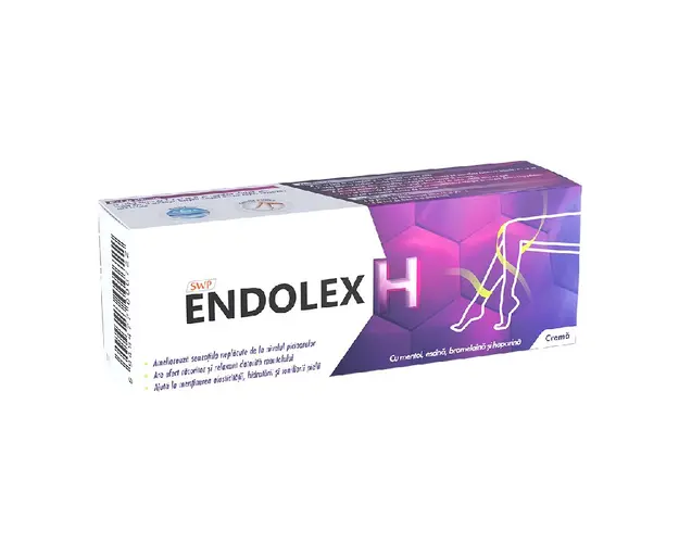 Crema pentru picioare obosite Endolex H, 200 ml, Sun Wave Pharma