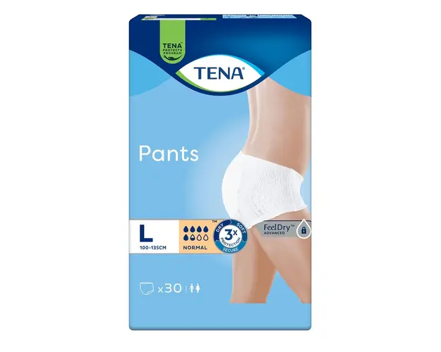 Scutece tip chilot Pants Normal L, 30 bucati, Tena