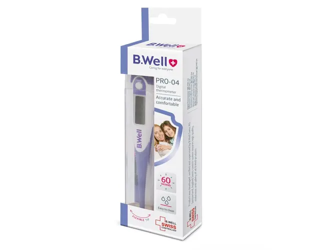 Termometru digital cap flexibil, PRO-04, B.Well