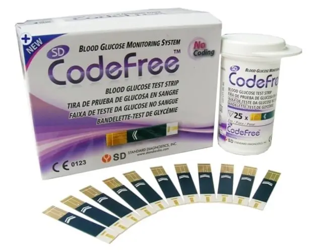 Teste de masurare a glicemiei CodeFree