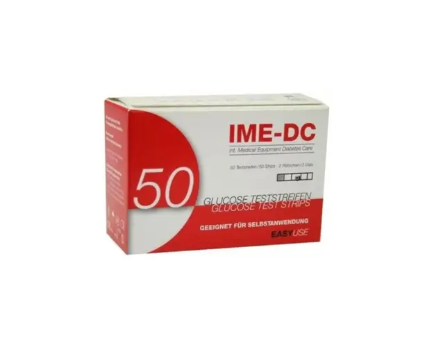 Teste glicemie IME-DC BASIC 1003, 2 flacoane x 25 teste