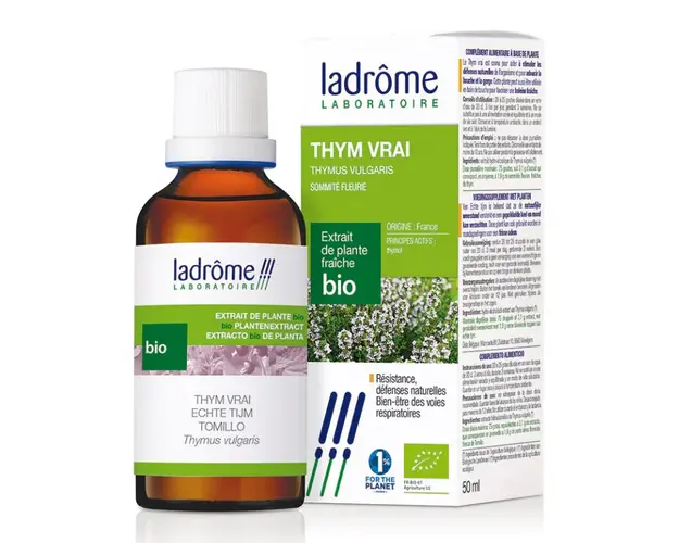 Tinctura Bio de Cimbru, 50ml, Ladrome Laboratoire