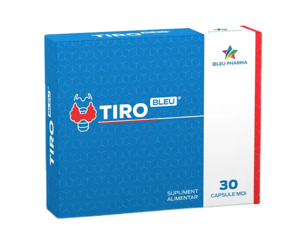 Tirobleu, 30 capsule moi, Bleu Pharma