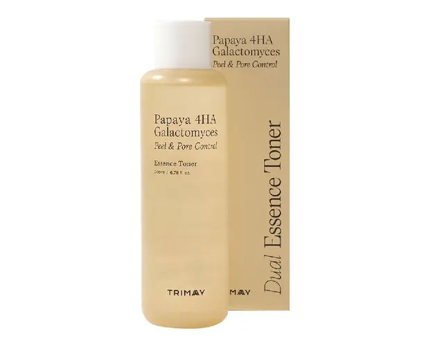 Toner exfoliant, Papaya 4HA Galactomyces Peel & Pore Control, 200 ml, Trimay
