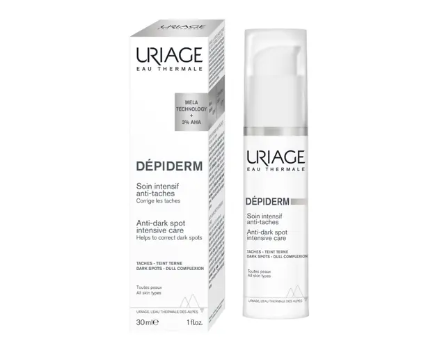 Tratament intensiv impotriva petelor pigmentare Depiderm, 30 ml, Uriage