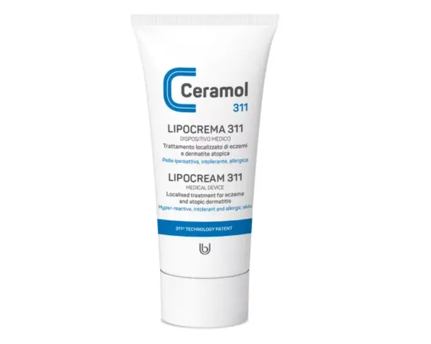 Tratament localizat, eczema si dermatita atopica Lipocream, 50 ml, Ceramol