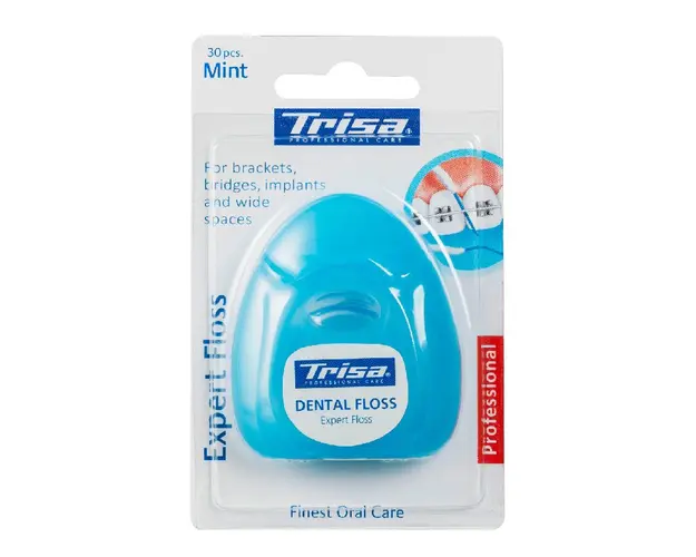 Ata dentara mentolata Expert Floss, 30 bucati, Trisa