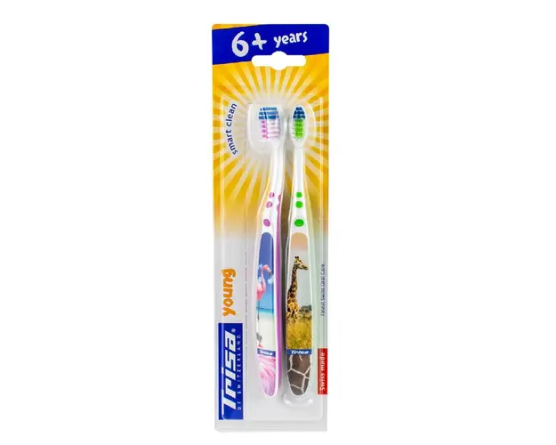 Periuta de dinti Junior Duo, +6 ani, Trisa