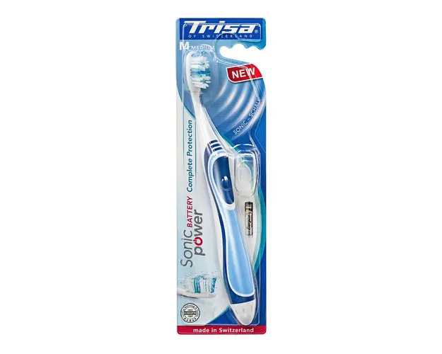 Periuta de dinti electrica SONIC Power Battery Pro Interdental, medium, Trisa